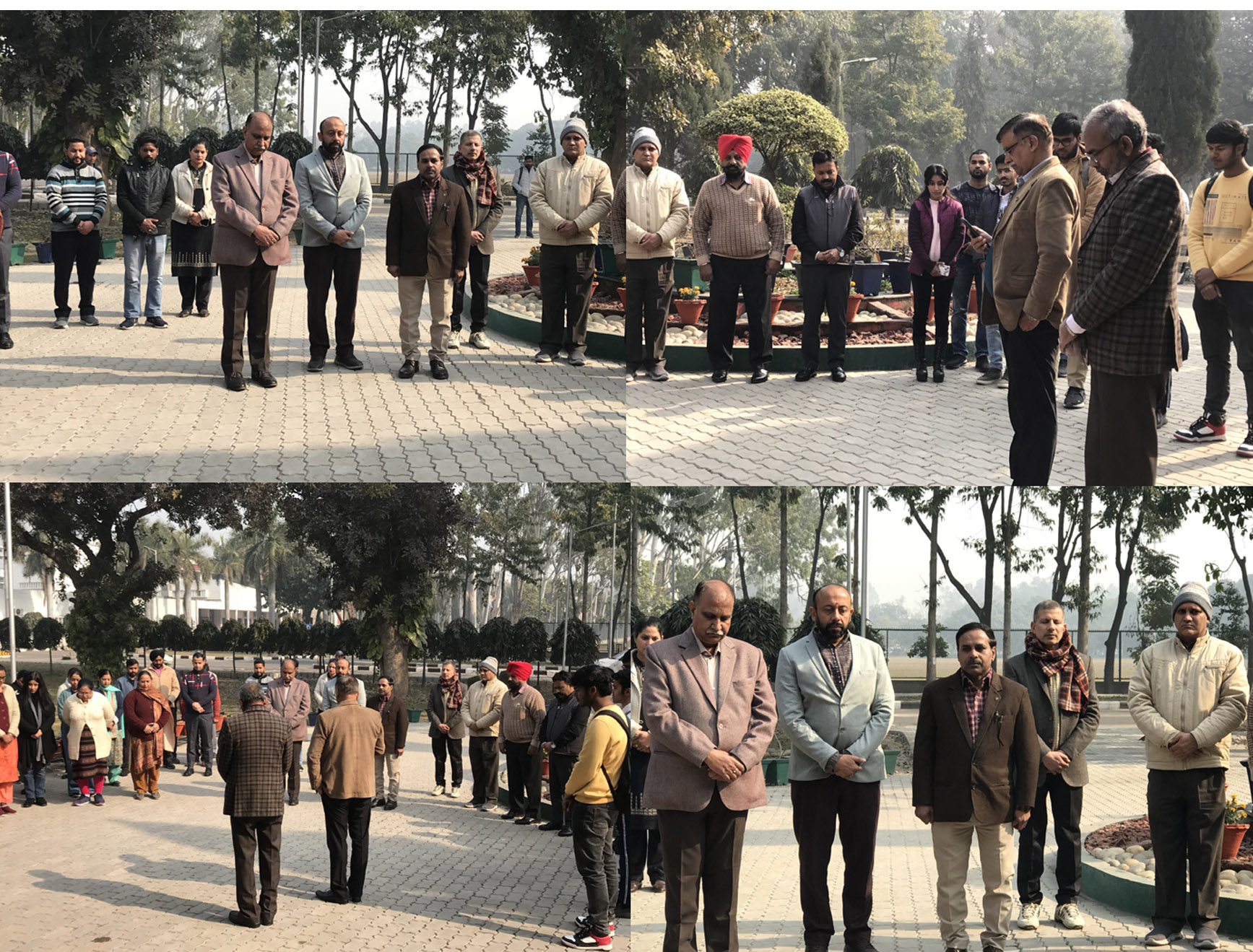 PEC Observed Two Minutes of Silence on 30th January, 2024